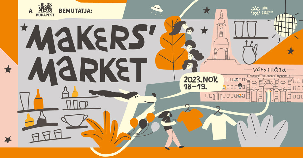 Makers' Market Városháza - 2 napos vásár és workshopok a város szívében,  november 18-19-én