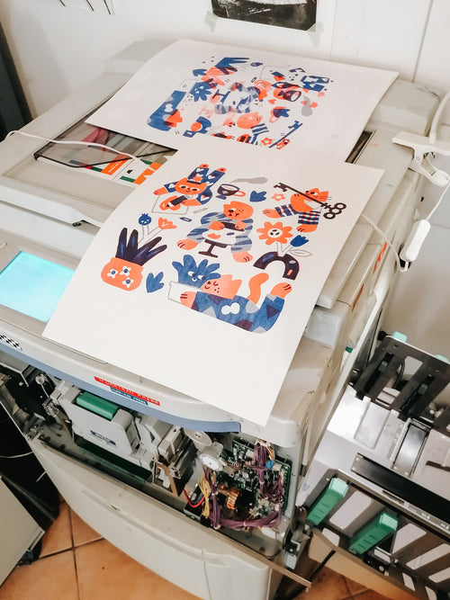 Makers' Market - Riso print